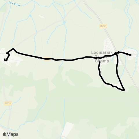 Kicéo Collèges de Grand-Champ et Plescop map