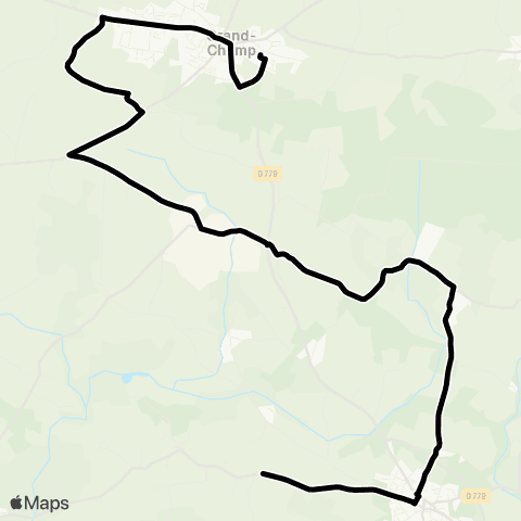 Kicéo Collèges de Grand-Champ et Plescop map