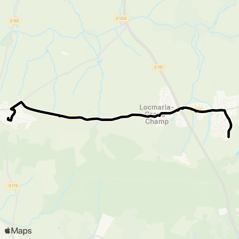 Kicéo Collèges de Grand-Champ et Plescop map