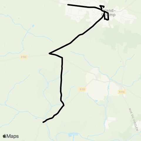 Kicéo Ecoles Grandchamp map
