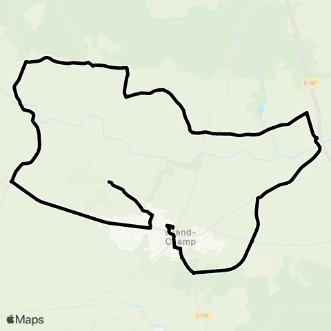 Kicéo Ecoles Grandchamp map