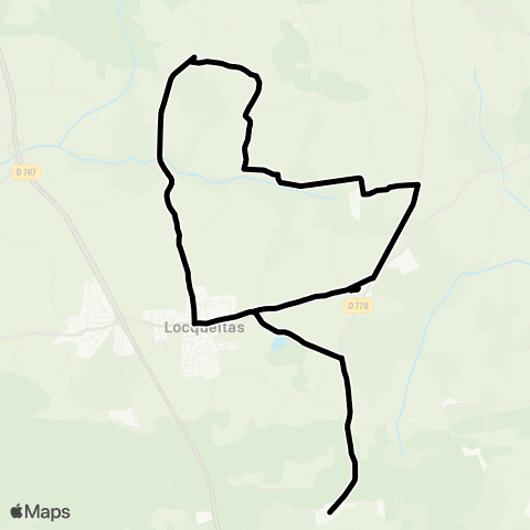 Kicéo Ecoles Locqueltas map