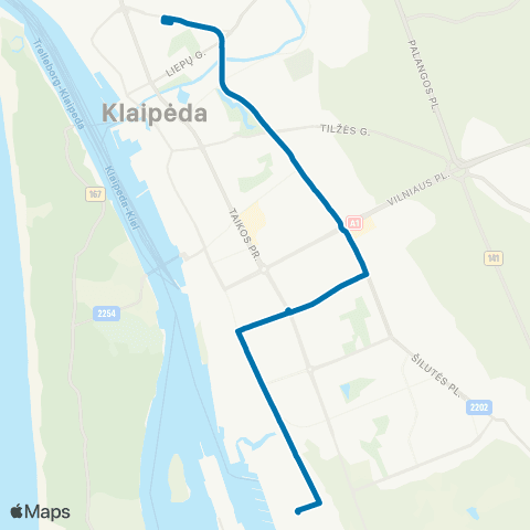 Klaipėdos keleivinis transportas Autobusų Stotis - Vlg map