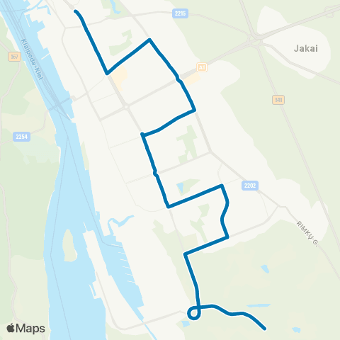 Klaipėdos keleivinis transportas Turgus - Draugystės Geležinkelio Stotis map