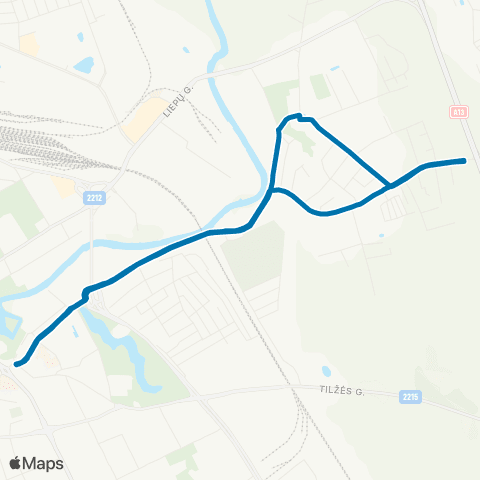 Klaipėdos keleivinis transportas Turgus - Paupiai - Turgus map