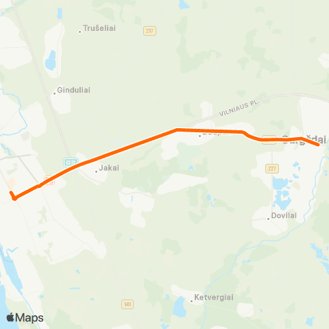 Klaipėdos keleivinis transportas Gargždai - Klaipėda map