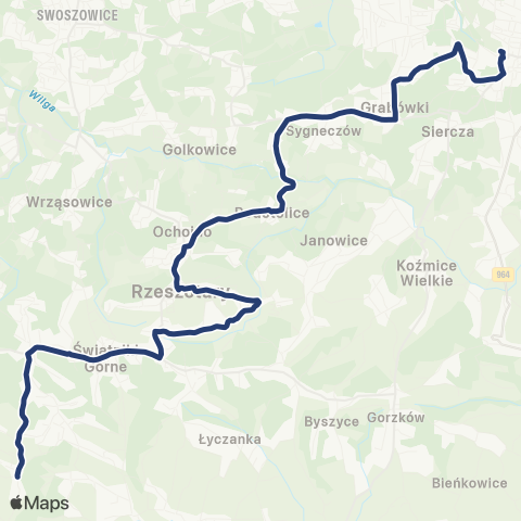 Koleje Małopolskie  map