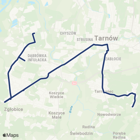 Koleje Małopolskie  map