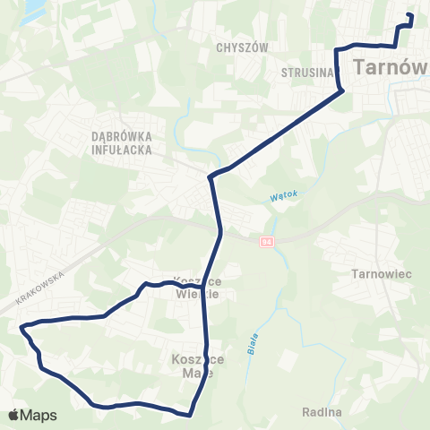 Koleje Małopolskie  map