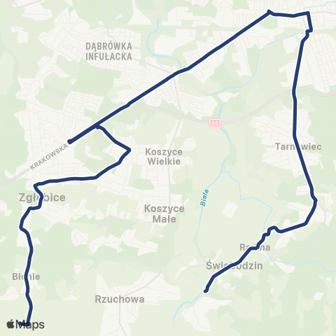 Koleje Małopolskie  map