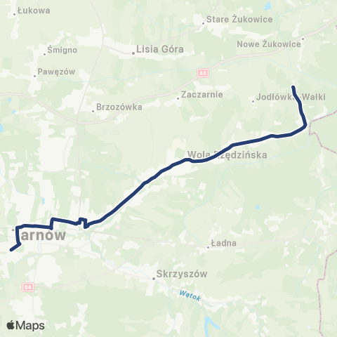 Koleje Małopolskie  map