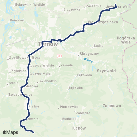 Koleje Małopolskie  map