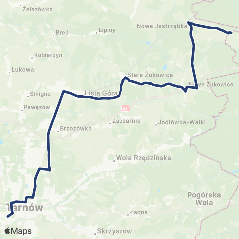 Koleje Małopolskie  map