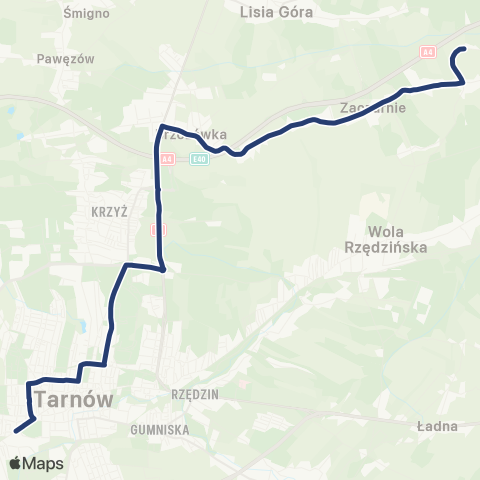 Koleje Małopolskie  map