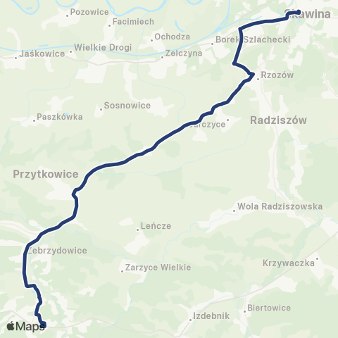 Koleje Małopolskie  map