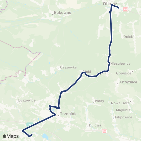 Koleje Małopolskie  map