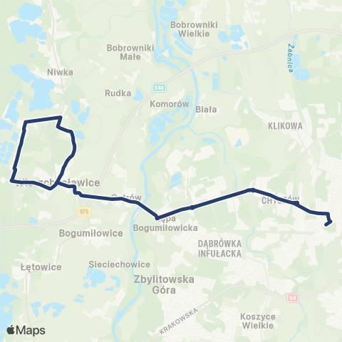 Koleje Małopolskie  map