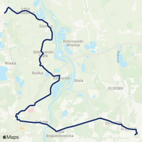 Koleje Małopolskie  map
