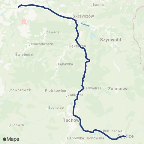 Koleje Małopolskie  map
