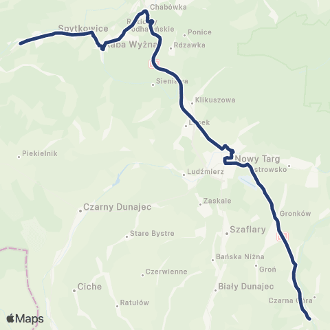 Koleje Małopolskie  map