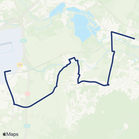 Koleje Małopolskie ZKA SKA1 map