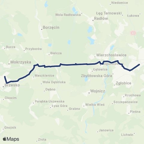 Koleje Małopolskie ZKA SKA3 map