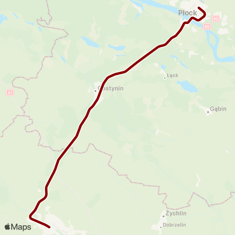 Koleje Mazowieckie ZKA: Za R31 map