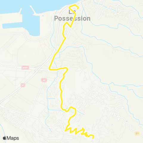 Kar'Ouest Mairie de La Possession - Pichette (Par Ho Chi Minh et St-Laurent) map