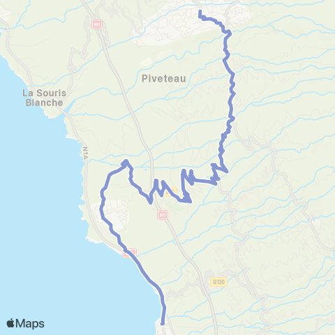 Kar'Ouest Mairie de St-Leu - Les Colimaçons - Piveteau - Mairie de Trois-Bassins map