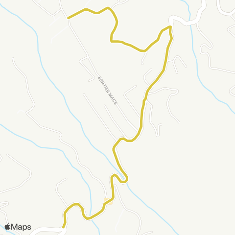 Kar'Ouest Chemin Macé - Chemin Tobbie - Route du Guillaume (C.Ruisseau) map
