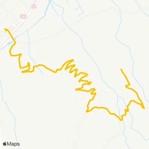 Kar'Ouest Saint-Paul Ligne 64f map