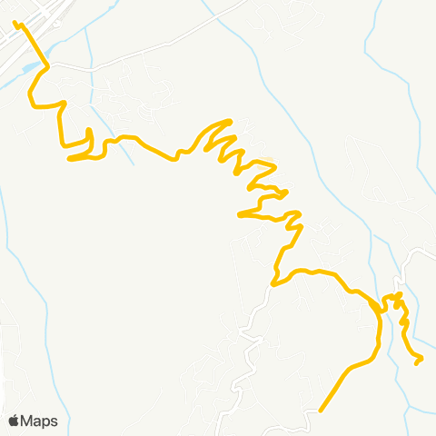 Kar'Ouest Saint-Paul Ligne 64h map