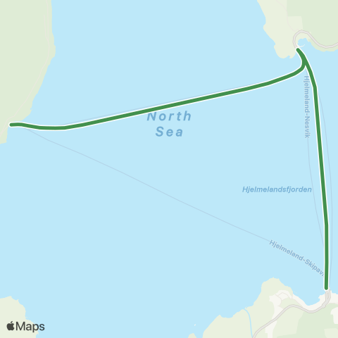 Kolumbus Båtlinje i Rogaland map
