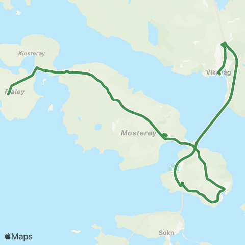 Kolumbus Busslinje i Rogaland map