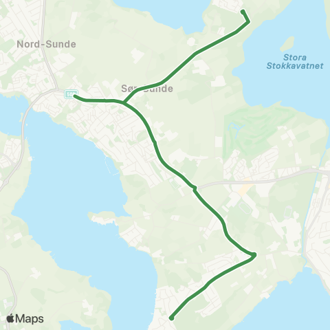 Kolumbus Busslinje i Rogaland map