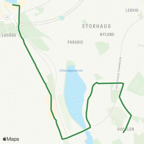 Kolumbus Busslinje i Rogaland map