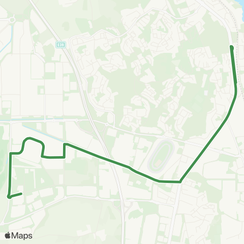Kolumbus Busslinje i Rogaland map