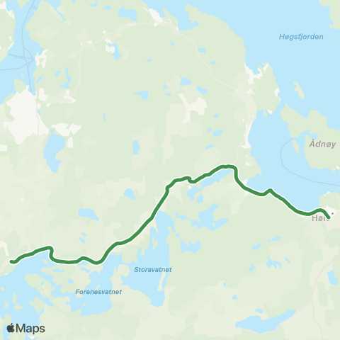 Kolumbus Busslinje i Rogaland map