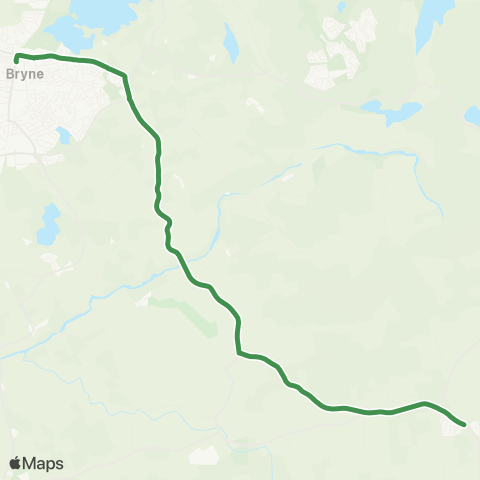 Kolumbus Busslinje i Rogaland map