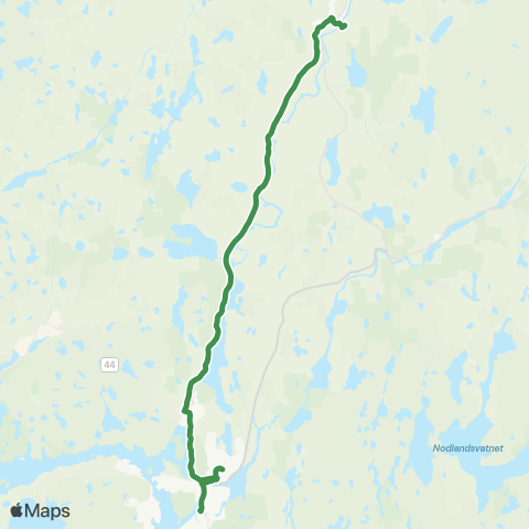 Kolumbus Busslinje i Rogaland map