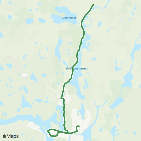 Kolumbus Busslinje i Rogaland map