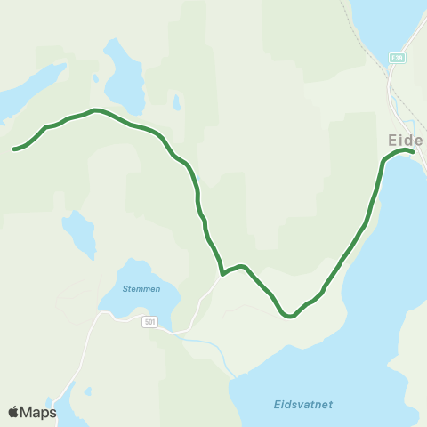 Kolumbus Busslinje i Rogaland map