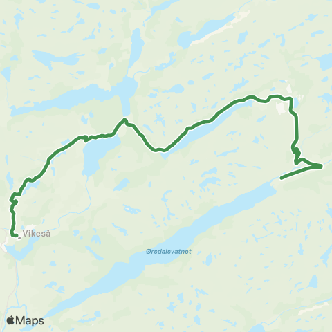 Kolumbus Busslinje i Rogaland map