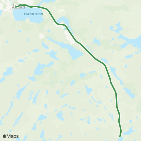 Kolumbus Busslinje i Rogaland map