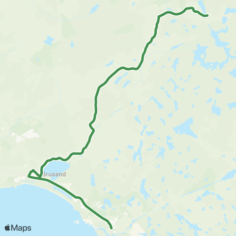 Kolumbus Busslinje i Rogaland map