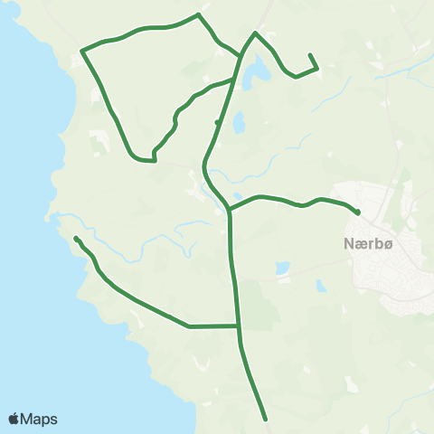 Kolumbus Busslinje i Rogaland map