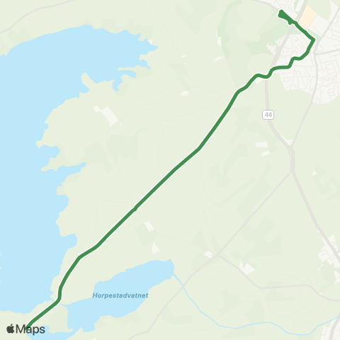 Kolumbus Busslinje i Rogaland map
