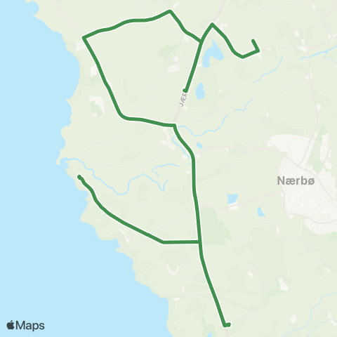 Kolumbus Busslinje i Rogaland map
