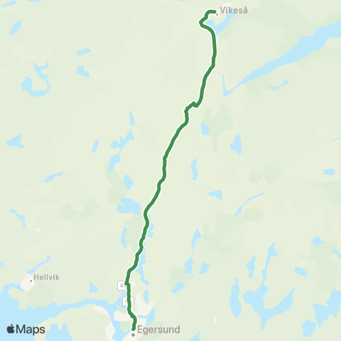Kolumbus Busslinje i Rogaland map