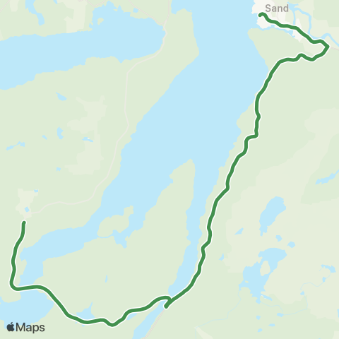 Kolumbus Busslinje i Rogaland map